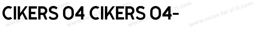 cikers 04 cikers 04字体转换